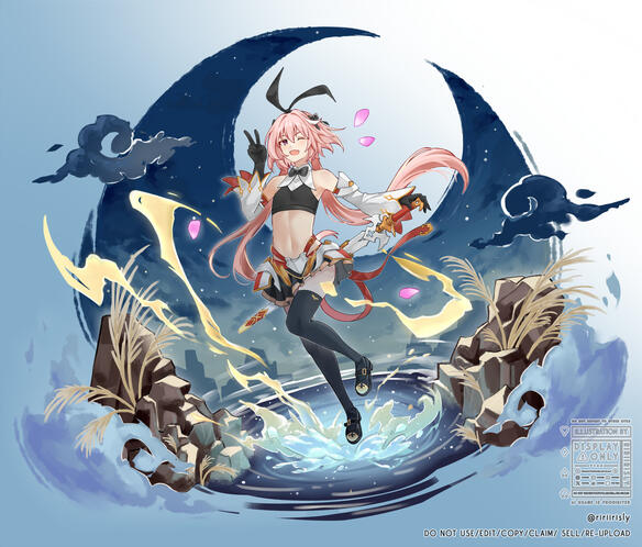 character paint illustration