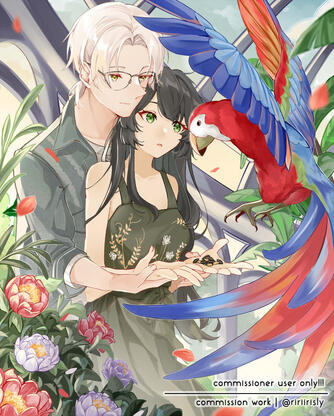 character paint illustration