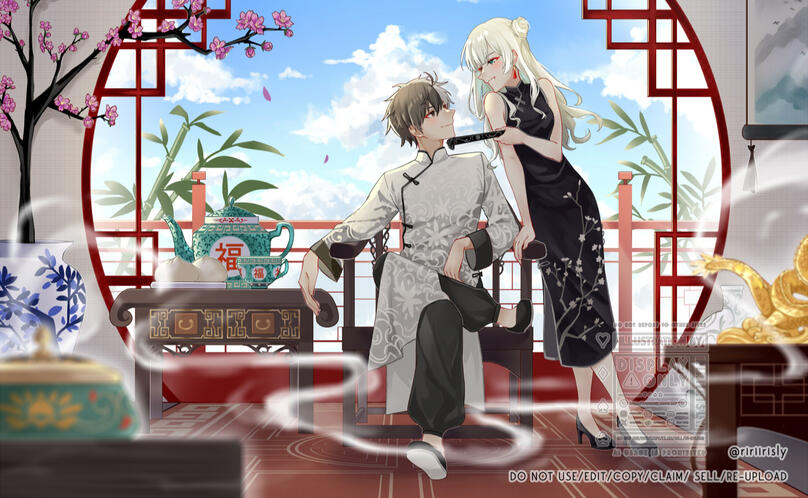 character paint illustration