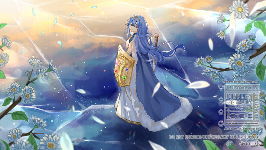 character paint illustration