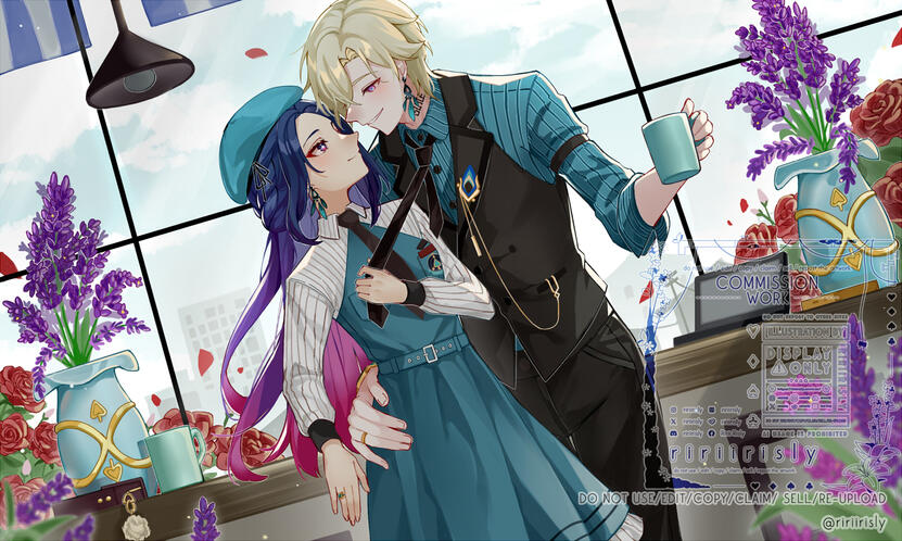 character paint illustration