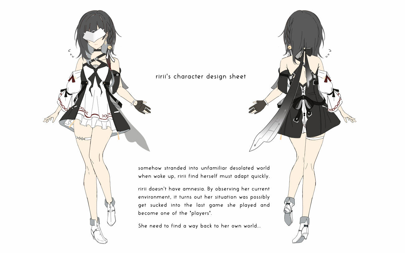 character design sheet